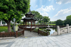 上海市青浦区福泉山留园园区休息亭