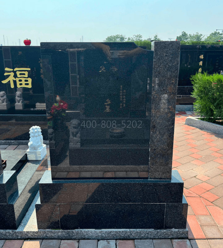天津市东丽区东华林陵园传统立碑墓型3号