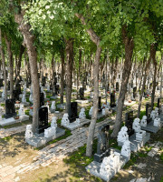 天津西青区万寿园公墓传统立碑墓型7号