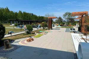 天津西青区万寿园公墓园区景观图