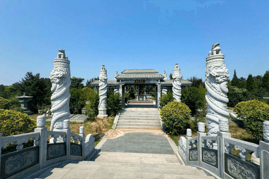 天津市东丽区东华林陵园园区建筑图
