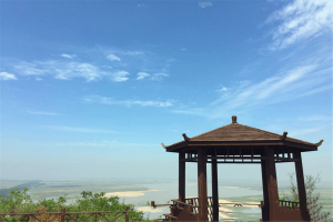 郑州市荥阳市黄河纪念园园区休息亭