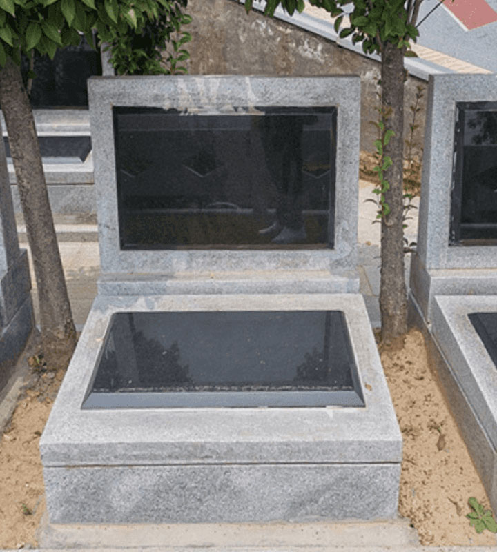 郑州市中原区郑州市民公墓传统立碑墓型1号