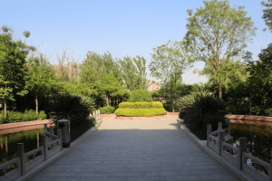 郑州市二七区云鹤生态艺术陵园园区环境图