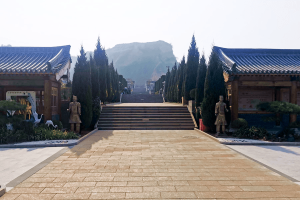 西安市临潼区殡仪馆骨灰堂园区环境图