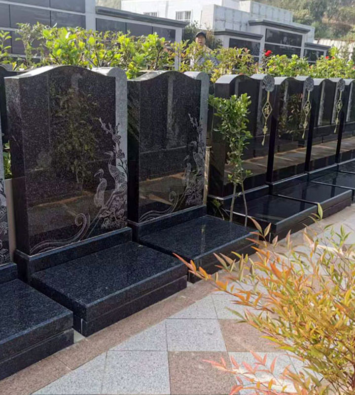 西安市临潼区殡仪馆骨灰堂传统立碑墓型1号