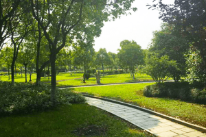 西安市雁塔区南郊骨灰寝园园区环境图