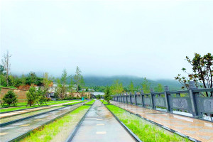 郑州市登封市少林连天公墓园区环境图