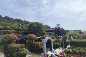 郑州市新密市凤凰山人文纪念园墓区环境图