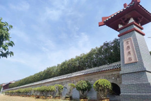 郑州市新密市凤凰山人文纪念园园区建筑图