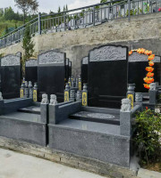 西安市蓝田县白鹿原公墓传统立碑墓型1号