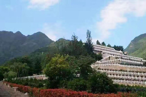 西安市鄠邑区九龙山墓园园区建筑图