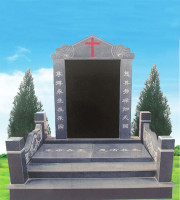 西安市蓝田县凤凰岭公墓传统立碑墓型7号