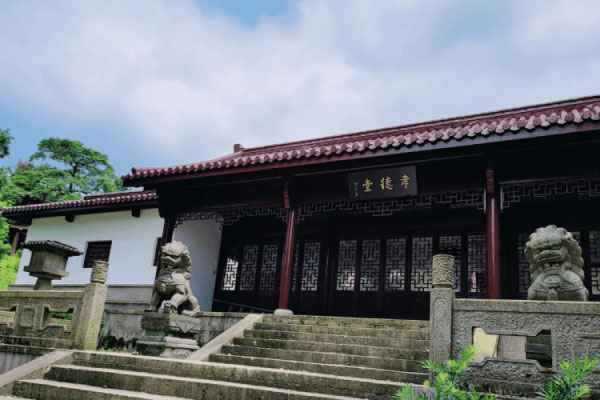 杭州市上城区华侨永久陵园园区建筑图
