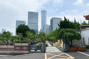 济南市历城区玉顶山公墓园区环境图