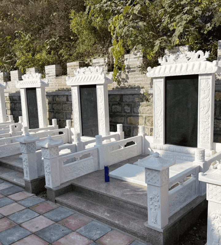 济南市市中区九顶山陵园传统立碑墓型7号