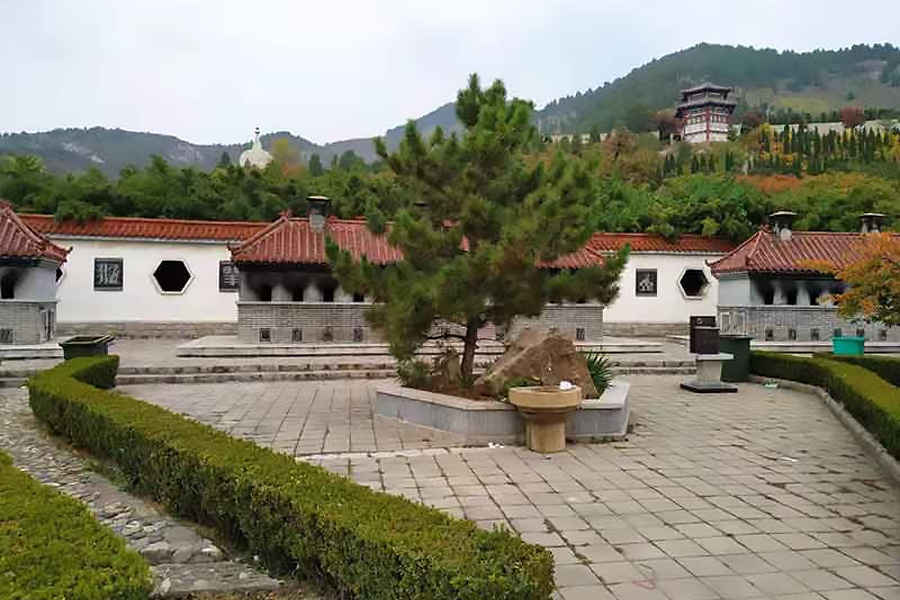 济南市历城区恭德陵园寿南山园区建筑图