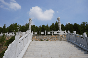 济南市市中区官山陵园园区建筑图