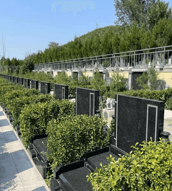 济南市历城区麒麟山安息园传统立碑墓型4号