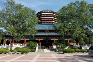 济南市长清区慈航园公墓园区建筑图