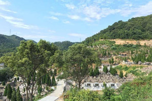 杭州市临平区杭州第三公墓墓区环境图