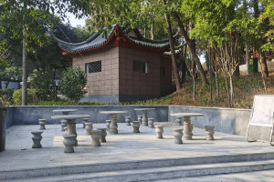 杭州市余杭区凤凰山公墓园区环境图
