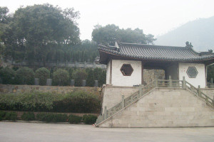 杭州市萧山区山南陵园园区建筑图