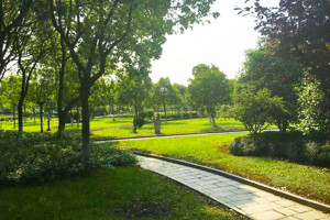 杭州市萧山区东郊陵园园区环境图