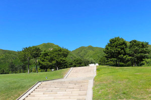 杭州市萧山区东郊陵园园区环境图
