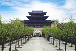 杭州市萧山区慈福园公墓园区建筑图