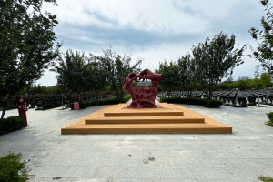 天津市北辰区憩园公墓墓区环境图