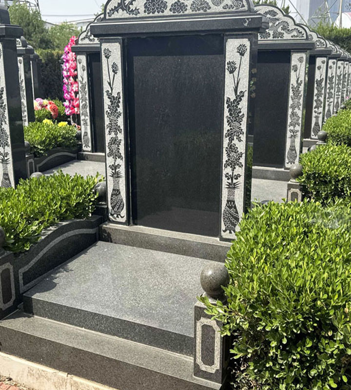 涿州市卧龙公墓传统立碑墓型4号