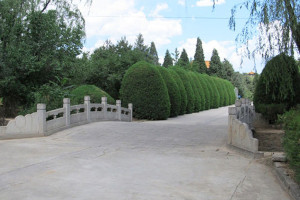 保定市易县世界华侨陵园园区环境图