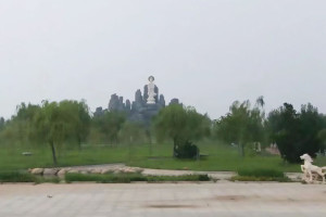 天津市静海县德慈塔陵园区环境图