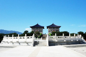 保定市易县世界华侨陵园园区建筑图
