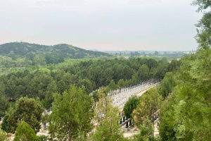 北京市怀柔县凤凰山陵园园区环境图