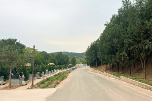 北京市怀柔县凤凰山陵园园区道路图
