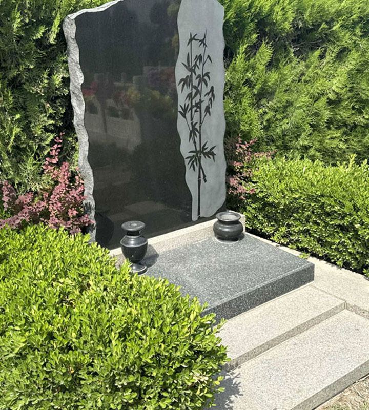 涿州市卧龙公墓传统立碑墓型2号