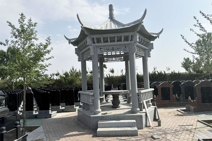 涿州市卧龙公墓园区休息亭