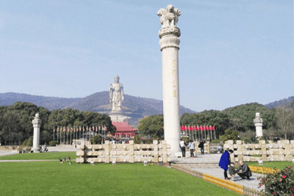 北京市通州区惠灵山陵园园区环境图
