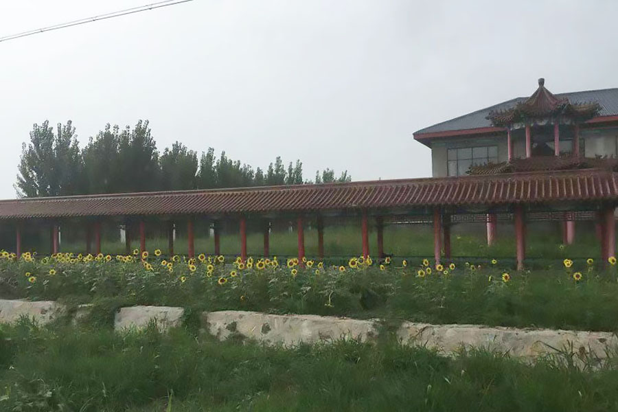 天津市静海县德慈塔陵古式长廊图
