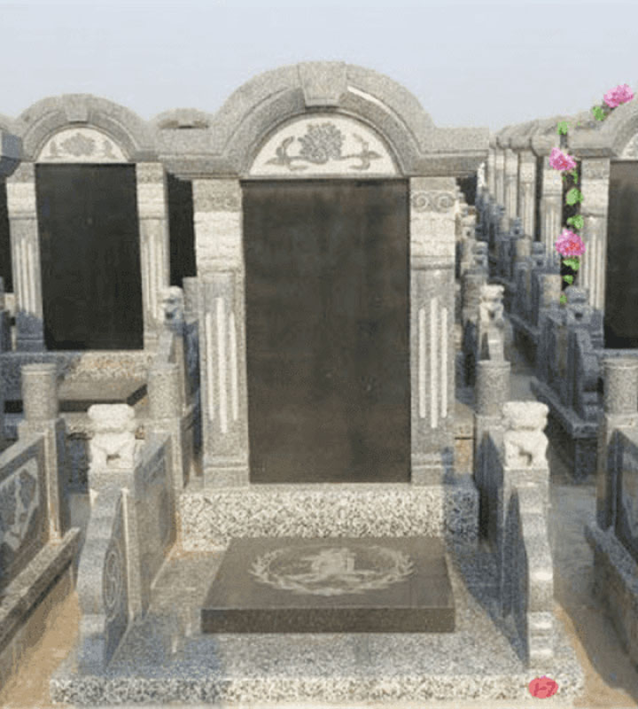 北京市海淀区西静园公墓传统立碑墓型4号
