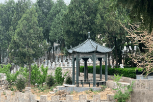 北京市怀柔县凤凰山陵园墓区环境图