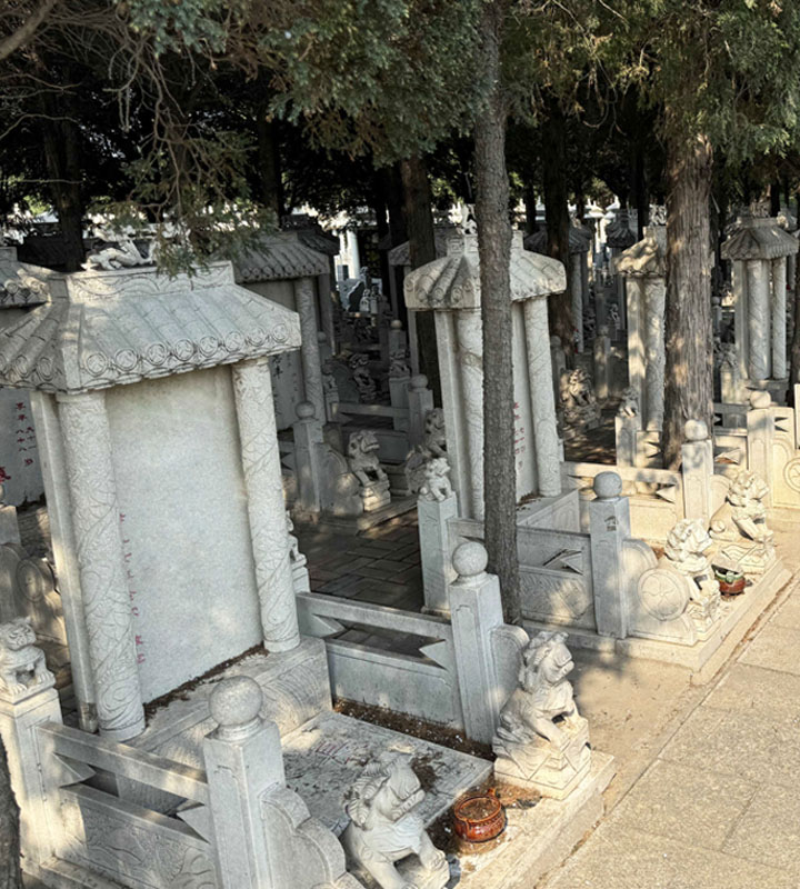 天津市津南区怡静园传统立碑墓型2号