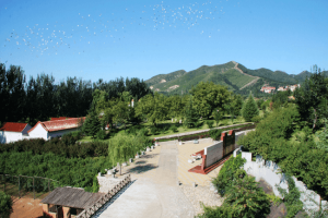 天津市蓟县元宝山庄生命纪念园园区环境图