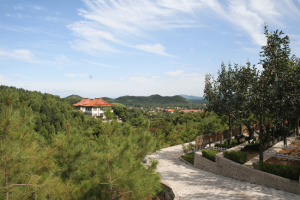 天津市蓟县元宝山庄生命纪念园园区环境图