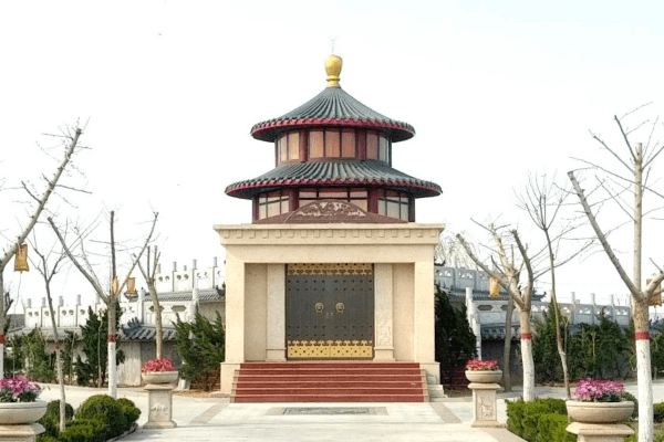 塘沽梦境园大门图