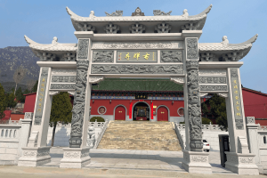 始祖山陵园景观图
