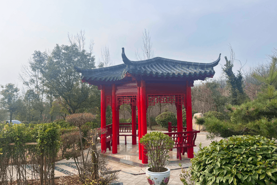 莲花山福祥园景观图