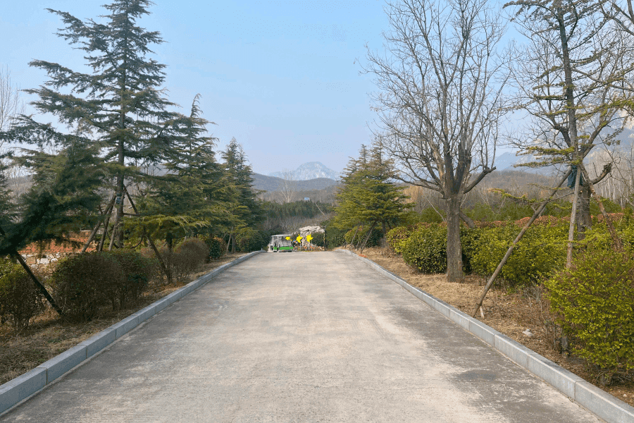 莲花山福祥园景观图